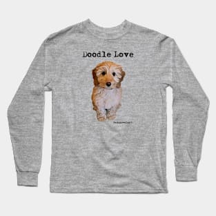 Doodle Dog Love Long Sleeve T-Shirt